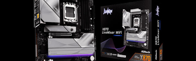 ASRock's new motherboard comes bristling with 25 USB ports for connectivity aficionados — AMD X870 LiveMixer WiFi hits the market at $229