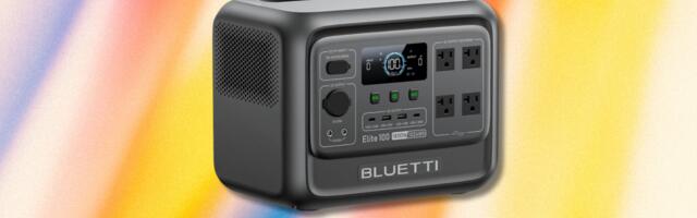 This powerful and portable Bluetti solar generator is 44% off just in time for fall camping