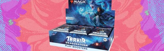 The Magic: The Gathering Tarkir Dragonstorm Booster Box is below market value at Amazon