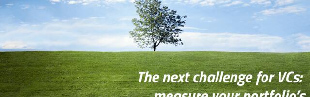 The next challenge for VCs: measure your portfolio’s science-based impact