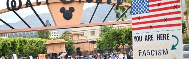 I went to a protest at Disney over Jimmy Kimmel's suspension. It wasn't just about one comedian.