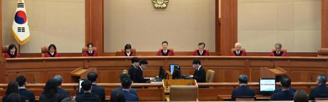 Yoon Suk Yeol removed as South Korea’s president over short-lived martial law