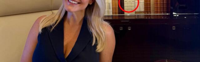 Are Those Fake Books on the New Air Force One AI-Generated?