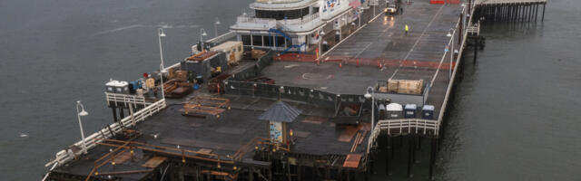 ‘Time will tell’: Santa Cruz officials assess damage partial wharf collapse; give no timeline for reopening of local landmark