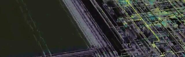 ‘Mad scientist’ visualizes Atari 2600 fetching data from ROM for mesmerizing light show — signal propagation through the 8-bit circuits animated