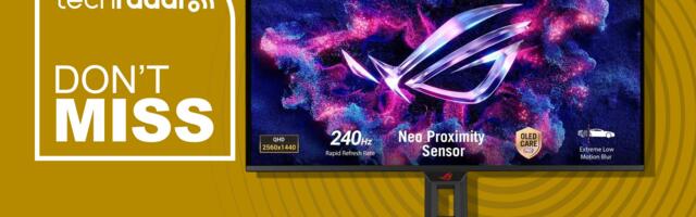 Save $150 on the Asus ROG Strix 27-inch QHD OLED monitor in Newegg's unmissable FantasTech Father's Day sale