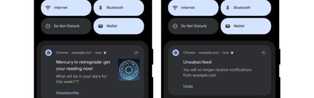 Google Chrome makes it easier to opt out of annoying notifications on Android