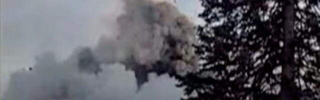 See a garbage truck’s CNG cylinders explode after lithium-ion battery fire