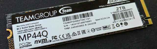 TeamGroup MP44Q 2TB SSD Review: Another Budget Winner