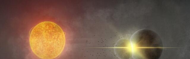 Astronomers Watch in Amazement as 2 Planets Smash Into Each Other Around Nearby Star