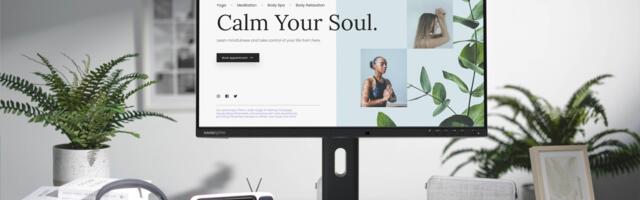 This paper-like monitor uses a clever trick to cut its power consumption by 80% — Hannspree Hybri uses ambient light and boasts a 75Hz refresh rate