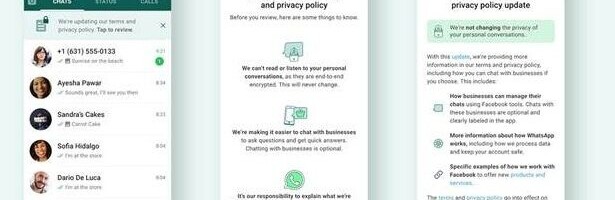 WhatsApp will ease you into accepting its privacy policy with a banner