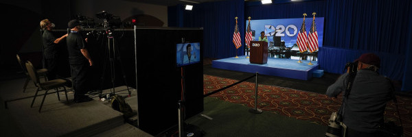 At the first-ever virtual DNC, Democrats play it safe
