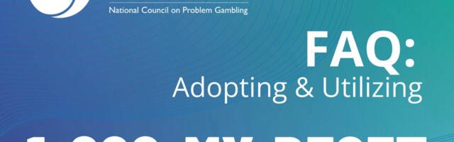 National Council on Problem Gambling announces new helpline number: 1-800-MY-RESET