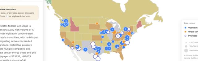 Use this map to find the data centers in your backyard