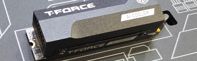 TeamGroup teases T-Force AI-Flow X thermoelectric SSD cooler at Computex 2025