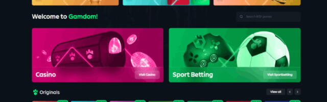 Gamdom Introduces 100% Return to Player Across All Original Crypto Casino Games