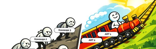 SAFe: от теории к доскам. Как настроить работу 50+ человек и не сойти с ума