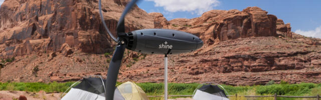 This Gadget Fits In Your Backpack & Powers A Campsite With Nothing But The Wind