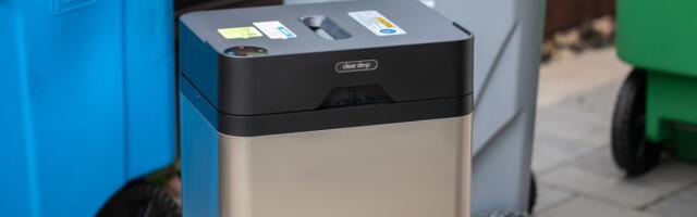 Investigating the 61-pound machine that eats plastic and spits out bricks