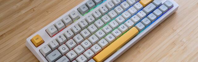 Epomaker’s TH80 Pro, our top mechanical keyboard budget pick, is cheaper than ever