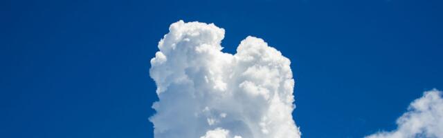 A single cumulus cloud the size of a small village weighs roughly 500,000 kilograms, about the weight of 100 elephants, yet stays aloft because its water is dispersed as tiny droplets through air denser than the cloud itself