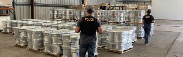 CHP finds $229,000 in stolen paint at Stockton warehouse