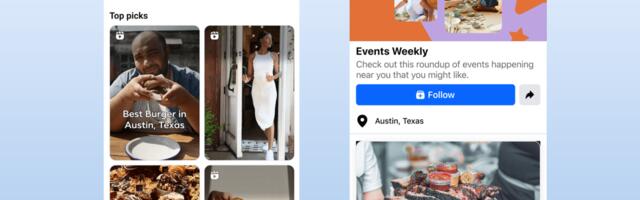 Facebook is pushing 'local' content and events to try to win back young adults