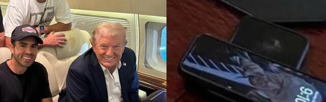 Donald Trump’s iPhone Wallpaper Is Just a Photo of Himself