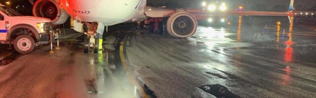 Landing gear collapse on Alaska Airlines 737 landing in California caused by ‘excessive grinding’ during maintenance, NTSB says