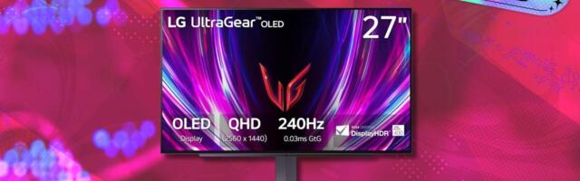 Get your game on with the 27-inch LG Ultragear OLED monitor for its lowest price yet