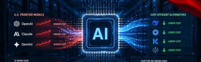 Western companies are quietly switching to Chinese AI models as U.S. frontier AI prices rise