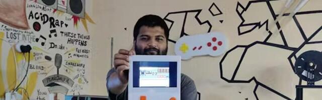 This giant Game Boy XL uses a Raspberry Pi 5 and has working buttons