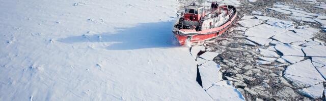 How Icebreaker Ships Plow Through Frozen Seas