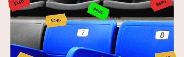 We tried to buy the exact same tickets on StubHub. We got six different prices.