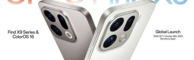 Oppo Find X9 Series going global on October 28