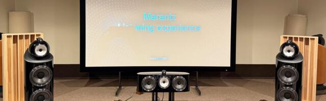 I heard a 9.4.6-channel Dolby Atmos system in Denon and Marantz's elite reference listening room in their Japan factory — here's what a best-in-class system with tech from Bowers & Wilkins, Oppo, and Sony can do