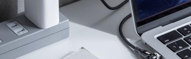 Reduce strain on your ports with this 240 USB-C cable that rotates and bends
