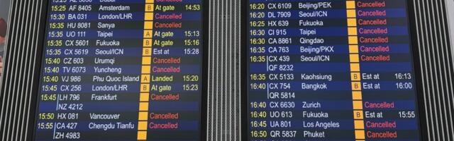 1000s of Flights Cancelled as Typhoon Ragasa Slams Asian Hubs