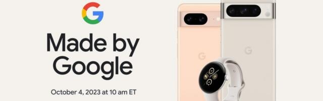 Watch the  Pixel 8 announcement live here