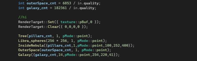 Система частиц в The 13th Sign