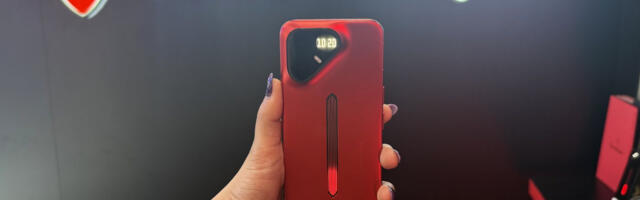 This fully metal phone also has a rear dot matrix display