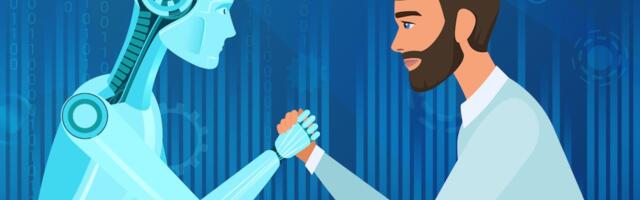 Worker v bot: Humans are winning for now