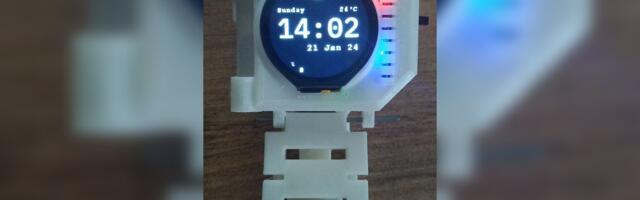 Raspberry Pi Pico powers open source smart watch