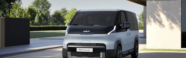 Kia unveils PV5 electric van as a futuristic people-mover