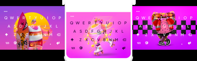 Fleksy adds an art marketplace to spice up its keyboard app