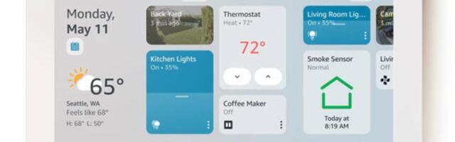 Amazon Updates Echo Hub With More Screen Customization for Smart Homes