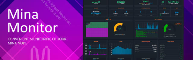 Mina Monitor — convenient monitoring your Mina nodes