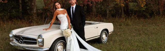 A bride skipped the traditional wedding dress and spent $10,000 on a skirt and a separate corset she could rewear