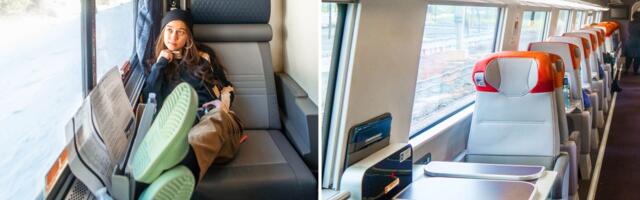 I booked a roomette and a first-class seat on Amtrak trains. The cheaper ride was way more comfortable.